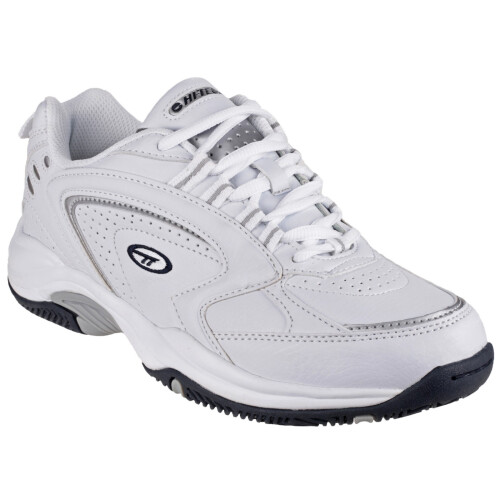 (13 UK, White) Hi-Tec Mens Blast Lite Lace Up Trainers