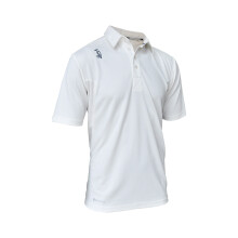 (M, White) Kookaburra Boys Pro Players Cricket Shirt
