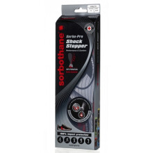 (9 UK-10 UK, Red/Grey) Sorbothane Unisex Adult Pro Insoles
