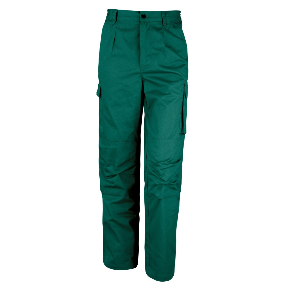 (3Xl, Bottle Green) Work-Guard By Result Mens Action Long Trousers