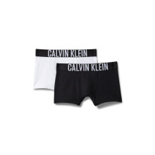 (14-16 Years, Black/White) Calvin Klein Boys Boxer Briefs (Pack of 2)