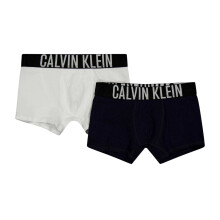 (14-16 Years, Navy/White) Calvin Klein Boys Boxer Briefs (Pack of 2)