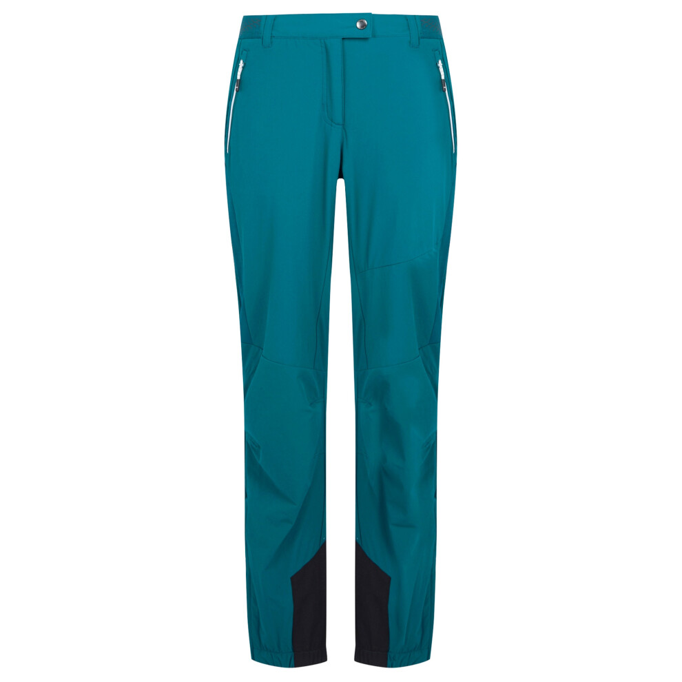 Regatta Women's Blue / Mountain Iii Hiking Trousers - Moroccan - Moroccan - 10 Uk - 90% Polyamide/10% Elastane - Image 2