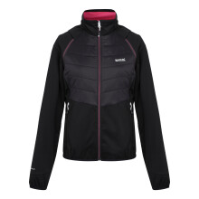 (12 UK, Black/Flamingo Pink) Regatta Womens/Ladies Steren II Hybrid Jacket