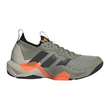 (11 UK, Silver/Orange) Adidas Mens Rapidmove Adv Logo Trainers
