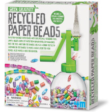 4M Green Creativity Recycle Paper Beads by ToyMarket