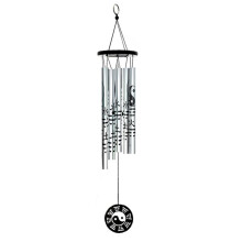 Pendentif Carillon à Vent Bagua Moyen, Carillon à Vent en Métal Rétro, Carillon à Vent Rétro Fortune, Carillon à Vent de Jardin