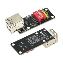 2 Szt. Moduł Konwertera CH9350 HID na UART USB Klawiatura/Mysz Skaner Kodów Kreskowych na Adapter Portu Szeregowego KVM Synchronizator
