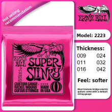 (Pink)Corde per chitarra elettrica con rame fosforoso per strumenti musicali acustici