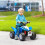 Quad Eléctrico Azul 65.5 x 38.5 x 43.5 cm 2