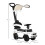 Homcom Correpasillos para Niño Blanco 85.5 x 40.5 x 95 cm 3