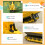 Homcom Tractor Infantil Amarillo 78 x 24 x 58.5 cm 5