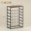 Homcom Botellero Marrón 59 x 30 x 88.5 cm 3