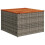 VidaXL vidaXL 7-teiliges Gartensofa-Set mit Kissen, grau, Polyrattan 3