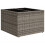 VidaXL vidaXL 5-teiliges Gartensofa-Set mit Kissen, grau, Polyrattan 3