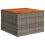 VidaXL vidaXL 12-teiliges Gartensofa-Set mit Kissen, grau, Polyrattan 3