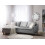 Beliani Corner Sofa ELVENES Fabric Light Grey Right Hand 6