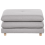 Beliani Ottoman HEDEN Fabric Grey 4