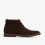 Clarks AtticusLT Mid Dark Brown Suede 1