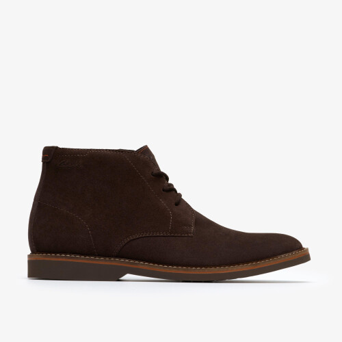 Clarks AtticusLT Mid Dark Brown Suede