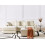 Beliani Corner Sofa KOHLO with Ottoman Fabric Light Beige Right Hand 5