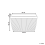 Beliani Plant Pot SISAL 73 cm Beige 5
