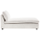 Beliani Chaise Longue VIZILLE Fabric Off-White 4