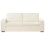 Beliani Sofa Bed 3 Seater VUOKATTI Boucle Off-White 4