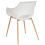 Beliani Set of 4 Dining Chairs MILLERS White 6