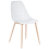 Beliani Set of 4 Dining Chairs HAZELTON White 8