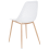 Beliani Set of 4 Dining Chairs HAZELTON White 7