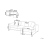 Beliani Corner Sofa 4 Seater OSLO Boucle White Left Hand 3