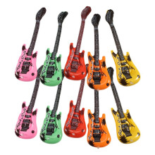 Guitare Gonflable, Guitare à Souffler, Adaptée Aux Cadeaux pour Enfants, Fêtes de Vacances