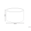 Beliani Pouffe ZIKRIA Velvet Light Beige 3