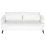 Beliani Sofa 3 Seater HOBRO Boucle White 7
