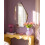 Beliani Wall Mirror ARGUEL 68 cm 120 cm Gold 6