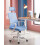 Beliani Office Chair MONARCH Blue 3