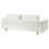 Beliani Sofa 3 Seater NIVALA Boucle Off-White 8