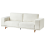 Beliani Sofa 3 Seater NIVALA Boucle Off-White 7