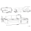Beliani Corner Sofa Bed 3 Seater HRISEY with Storage Boucle White Left Hand 3