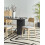 Beliani Set of 2 Dining Chairs SCANDIA Wood Light Grey 4