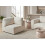 Beliani Corner Seat KIVVIK Boucle Off-White 2