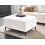 Beliani Ottoman OSLO Boucle White 3