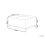 Beliani Ottoman OSLO Boucle White 4