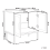 Beliani Vanity Unit ROSELL 60 cm Light Brown 3