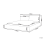 Beliani Bed Boucle VINAY 160 x 200 cm (EU King Size) White 3