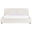 Beliani Bed Fabric LINARDS 180 x 200 cm (EU Super King) Off-White 4