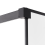 Beliani Shower Screen WASPAM 900 x 1900 mm Black 5
