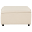 Beliani Ottoman ARDAL Fabric Beige 4