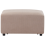 Beliani Ottoman KOHLO Fabric Taupe 7